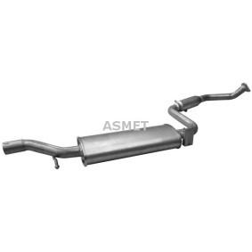 Mittelschalldämpfer für VOLVO von ASMET