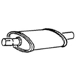 Comprar Silenciador intermedio de VEGAZ FTS-298 a bajo precio de 129,44 €