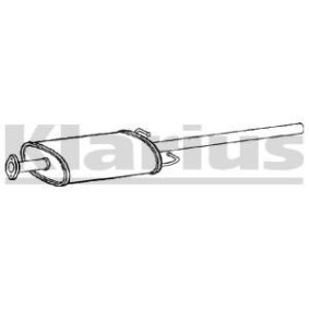 Compre Silenciador intermedio de VEGAZ online para Transit Mk6 Caja / Chasis (V347, V348, FM, FN, FF) a precios moderados