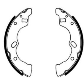 Achetez des Jeu de mâchoires de frein ABE C03017ABE à prix pour 20,67 €