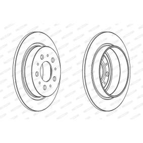Bremsscheibe DDF1060 von FERODO günstig für 55,37 € online kaufen