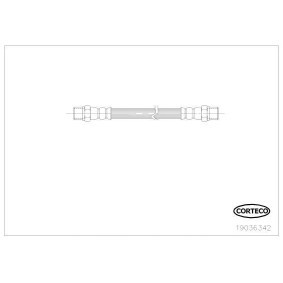 Bremsschlauch für BMW von CORTECO