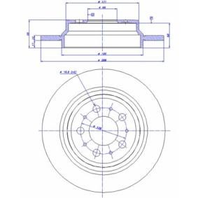 Bremsscheibe für VOLVO von CAR
