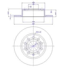 Comprar Disco de freno de CAR 142.1022 a bajo precio de 13,75 €