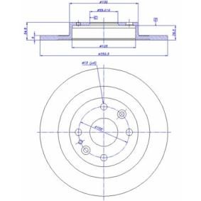 Bremsscheibe für MAZDA von CAR