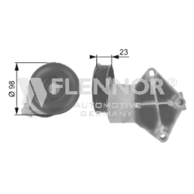 Spannrolle, Keilrippenriemen FA23996 von FLENNOR günstig für 92,77 € online kaufen