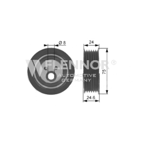 Acquista Rullo tenditore cinghia Poly-V da FLENNOR FS25908 a buon mercato per soli 82,74 €