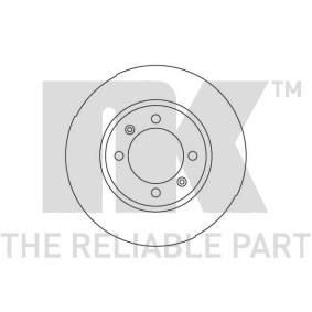 Bremsscheibe 204104 von NK günstig für 46,80 € online kaufen