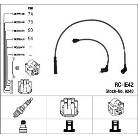 Comprar Juego de cables de encendido de NGK 9248 a bajo precio de 30,03 €