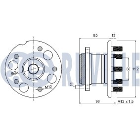 Wasserpumpe + Zahnriemensatz 55491731 von RUVILLE günstig für 142,60 € online kaufen