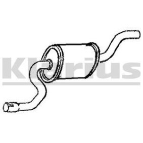 Compre Silenciador intermedio de VEGAZ online para Fiesta Mk5 Hatchback (JH, JD, JH1, JD1, JH3, JD3) a precios moderados
