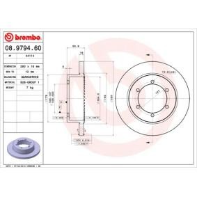 Bremsscheibe 08.9794.60 RENAULT TRUCKS von BREMBO