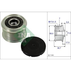 Generatorfreilauf 535 0239 10 von INA günstig für 36,35 € online kaufen