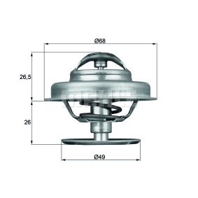 Kühlwasserthermostat von BEHR THERMOT-TRONIK