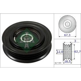 Compre Rolo tensor, correia trapezoidal estriada da INA 531 0861 10 a um preço baixo por 71,57 €