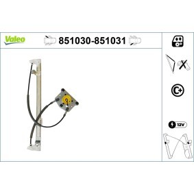 Compre Elevalunas de VALEO online para LAGUNA III (BT0/1) a precios moderados
