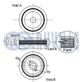 Spannrolle, Zahnriemen 55335 von RUVILLE günstig für 211,76 € online kaufen