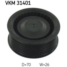 Køb Medløberhjul, multi-V-rem af SKF VKM 31401 til den lave pris 297,60 DKK