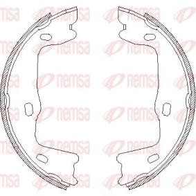 Comprar Zapata de freno de mano de REMSA 4651.00 a bajo precio de 19,41 €
