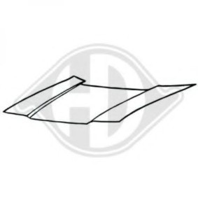 Motorhaube für HONDA von DIEDERICHS