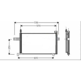 Acquista Condensatore climatizzatore da DIEDERICHS 8602200 a buon mercato per soli 132,39 €