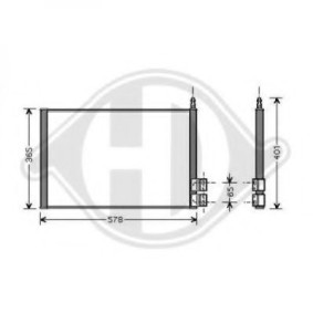 Acquista Condensatore climatizzatore da DIEDERICHS 8140400 a buon mercato per soli 130,27 €