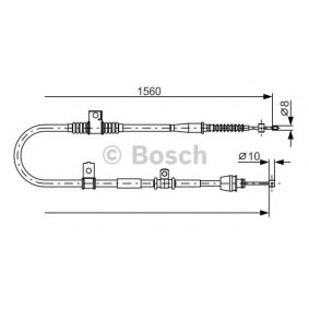 Handbremsseil 1 987 482 360 von BOSCH günstig für 46,61 € online kaufen