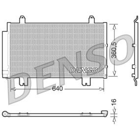 Compre Condensador de ar condicionado de DENSO online para GS (GRS19_, UZS19_, GWS19_) a preços moderados