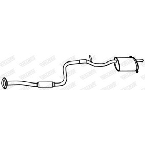 Compre Panela de escape de WALKER online para BLUEBIRD Station Wagon (WU11) a preços moderados