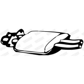 Acquista Silenziatore anteriore da WALKER 05973 a buon mercato per soli 150,67 €