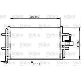 Klimakondensator 814357 von VALEO günstig für 113,43 € online kaufen