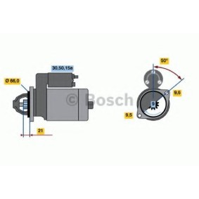 Compre Motor de arranque de BOSCH online para JIMNY (SJ, JA, JB) a preços moderados