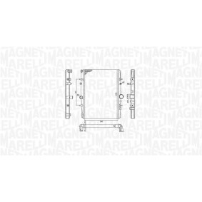 Klimakondensator 350203671000 von MAGNETI MARELLI günstig für 303,78 € online kaufen