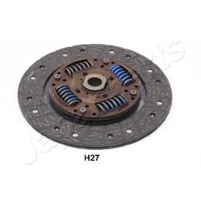 Kupplungsscheibe des Herstellers JAPANPARTS - Originalware Artikelnummer: DF-H27