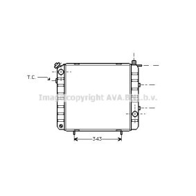 Comprar Radiador, refrigeración del motor de AVA COOLING SYSTEMS SI2021 a bajo precio de 1034,69 €
