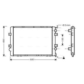 Acquista Radiatore motore da AVA COOLING SYSTEMS RTA2299 a buon mercato per soli 245,54 €