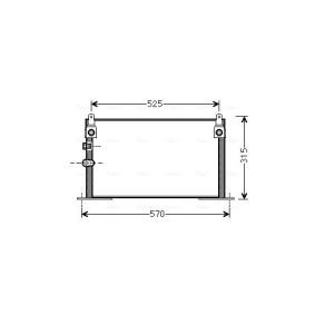 Compre Condensador de ar condicionado de AVA COOLING SYSTEMS online para HILUX VI Pick-up (_N1_) a preços moderados