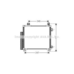 Klimakondensator TOA5578 ASTON MARTIN von AVA COOLING SYSTEMS
