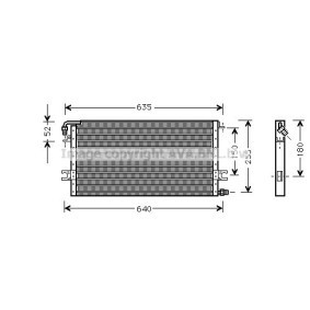 Compre Condensador de ar condicionado de AVA COOLING SYSTEMS online para 4 Runner (_N5_, _N6_, _N7_) a preços moderados