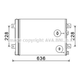 Achetez des Condenseur de clim de chez AVA COOLING SYSTEMS en ligne pour Largus Van (FS0_, FSA_) à prix modérés