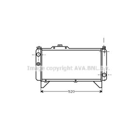 Comprar Radiador, refrigeración del motor de AVA COOLING SYSTEMS SI2041 a bajo precio de 1034,69 €