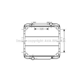 Acquista Radiatore motore da AVA COOLING SYSTEMS RE2093 a buon mercato per soli 802,99 €