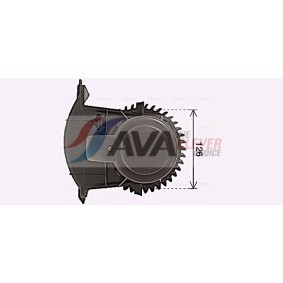 Acquista Radiatore da AVA COOLING SYSTEMS online per Classe S Sedan (W116) a prezzi moderati