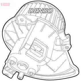Gebläsemotor des Herstellers DENSO - Originalware Artikelnummer: DEA01210