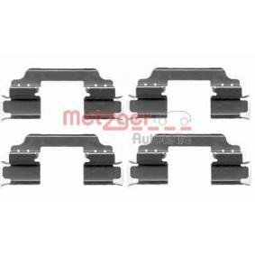 Compre Kit de acessórios, pastilhas de travão de METZGER online para Classe S Cabrio (A217) a preços moderados