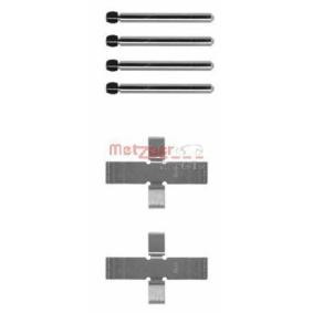 Comprar Kit de accesorios, pastillas de frenos de METZGER 109-0902 a bajo precio de 6,83 €