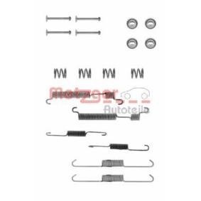 Comprar Juego de accesorios, zapatas de freno de METZGER 105-0770 a bajo precio de 13,59 €