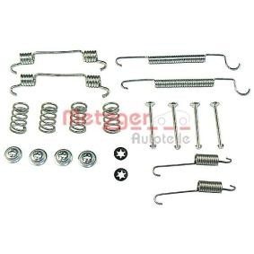 Comprar Juego de accesorios, zapatas de freno de METZGER 105-0873 a bajo precio de 13,74 €