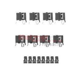 Compre Kit de acessórios, pastilhas de travão da METZGER 109-1748 a um preço baixo por 15,28 €