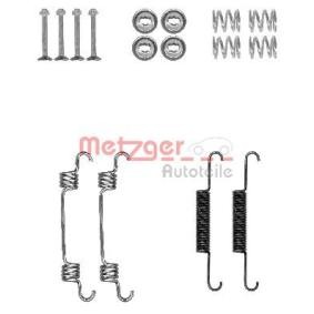 Zubehörsatz, Feststellbremsbacken 105-0887 von METZGER günstig für 12,87 € online kaufen